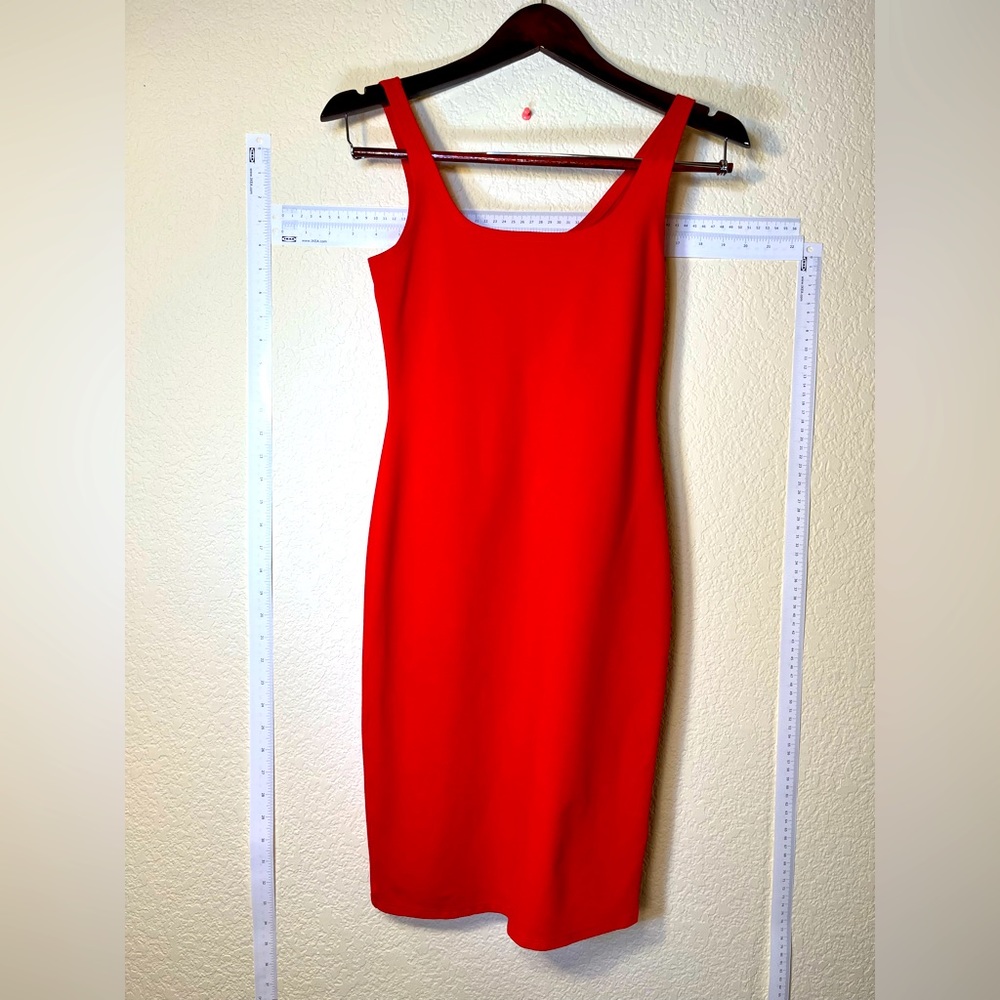RED dress. Size S